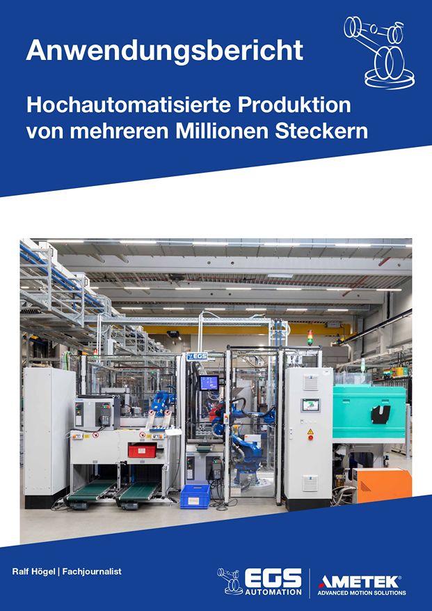 Hochautomatisierte Produktion von mehreren Millionen Steckern