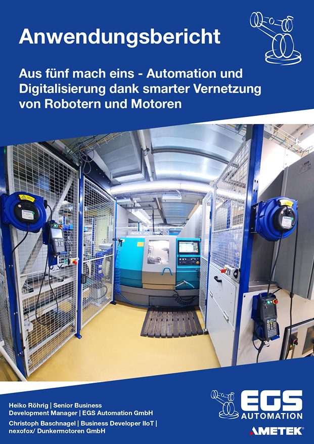 Automation mithilfe von Robotern und Motoren