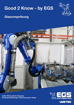 Cover des Good 2 Know Artikels Glasumspritzung