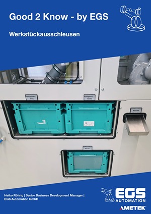 Werkstückausschleusen Roboter