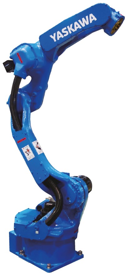 blauer Yaskawa roboterarm