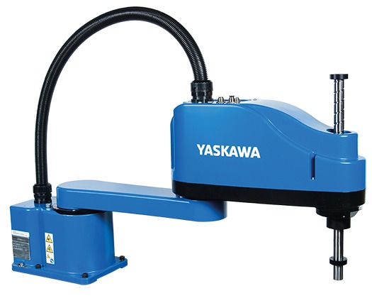 4-Achs Scara Roboter in blauer Farbe