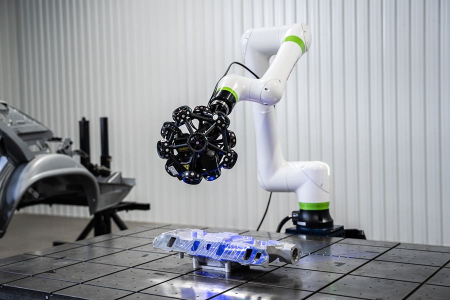 Robot with 3D Scanner