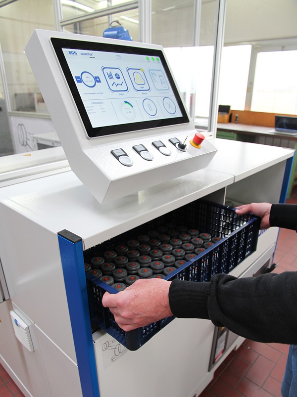 Smart Pad für Automationszelle von EGS Automation